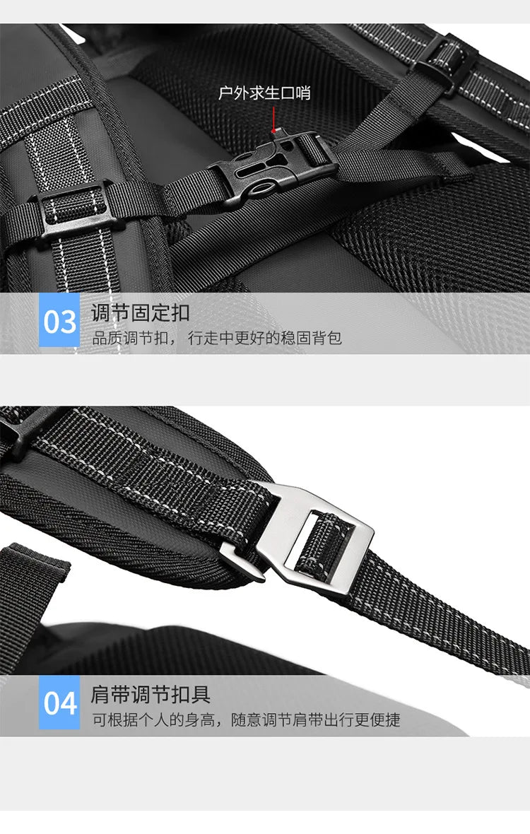 INFEYLAY 40L Camera Backpack for 17-inch Laptop & Tripod