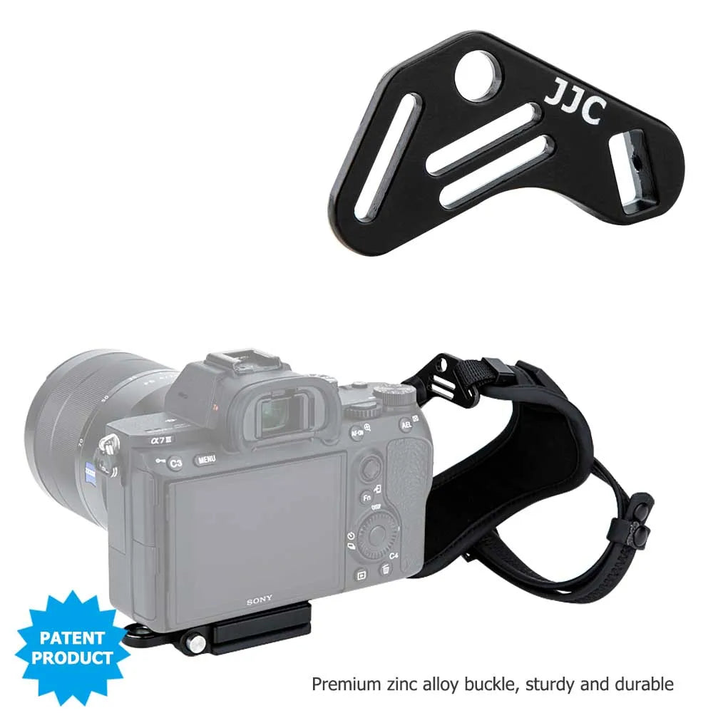 JJC Deluxe Mirrorless Camera Hand Grip Strap with Arca-Swiss Plate