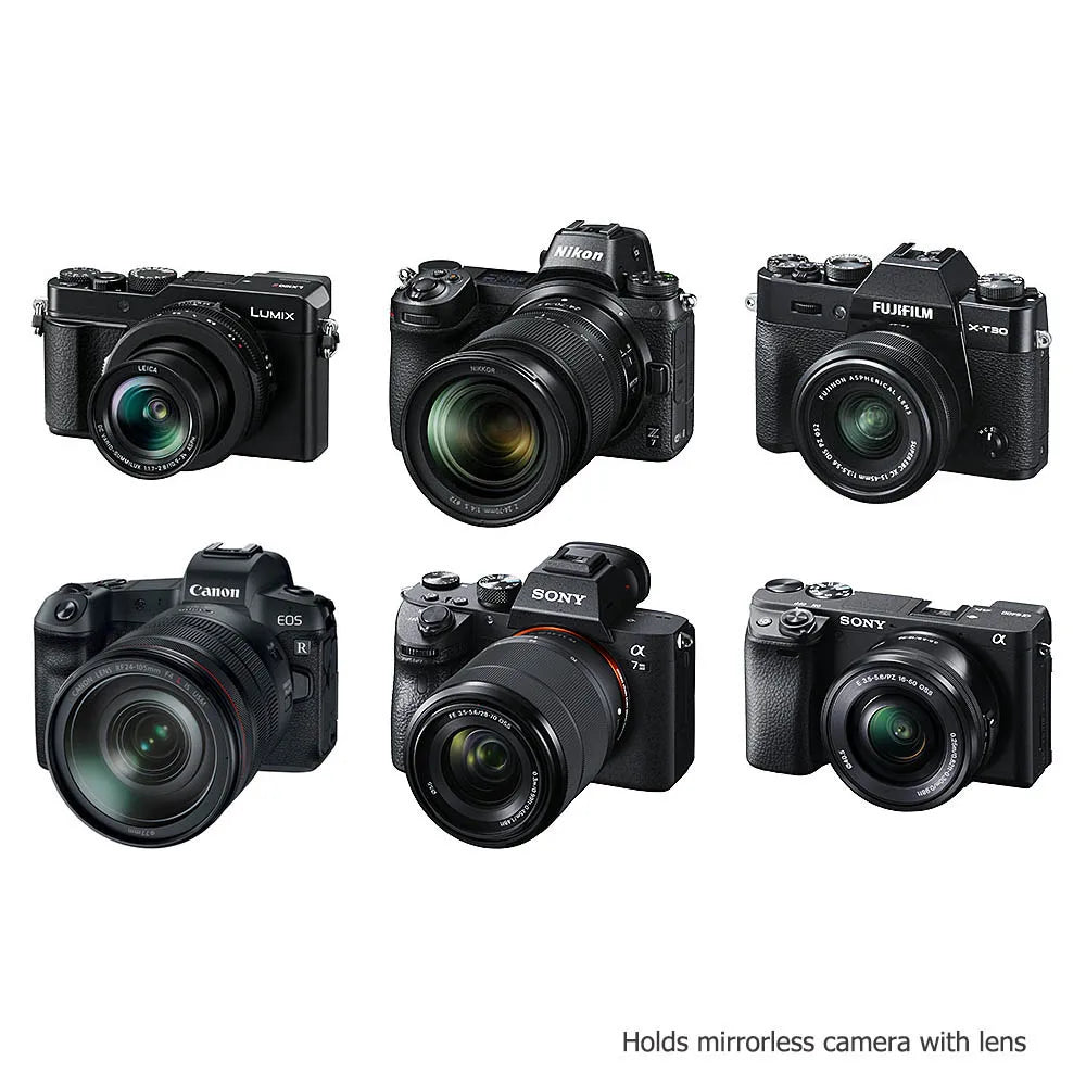 JJC Deluxe Mirrorless Camera Hand Grip Strap with Arca-Swiss Plate