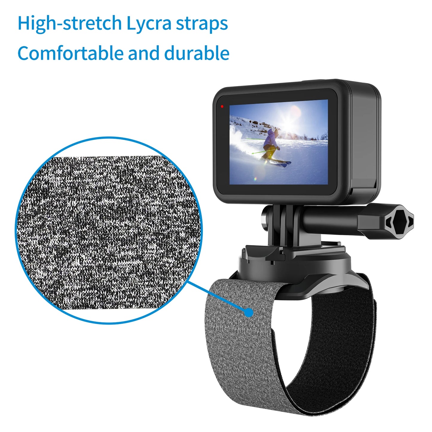 TELESIN 360° Rotating Action Camera Wrist Mount