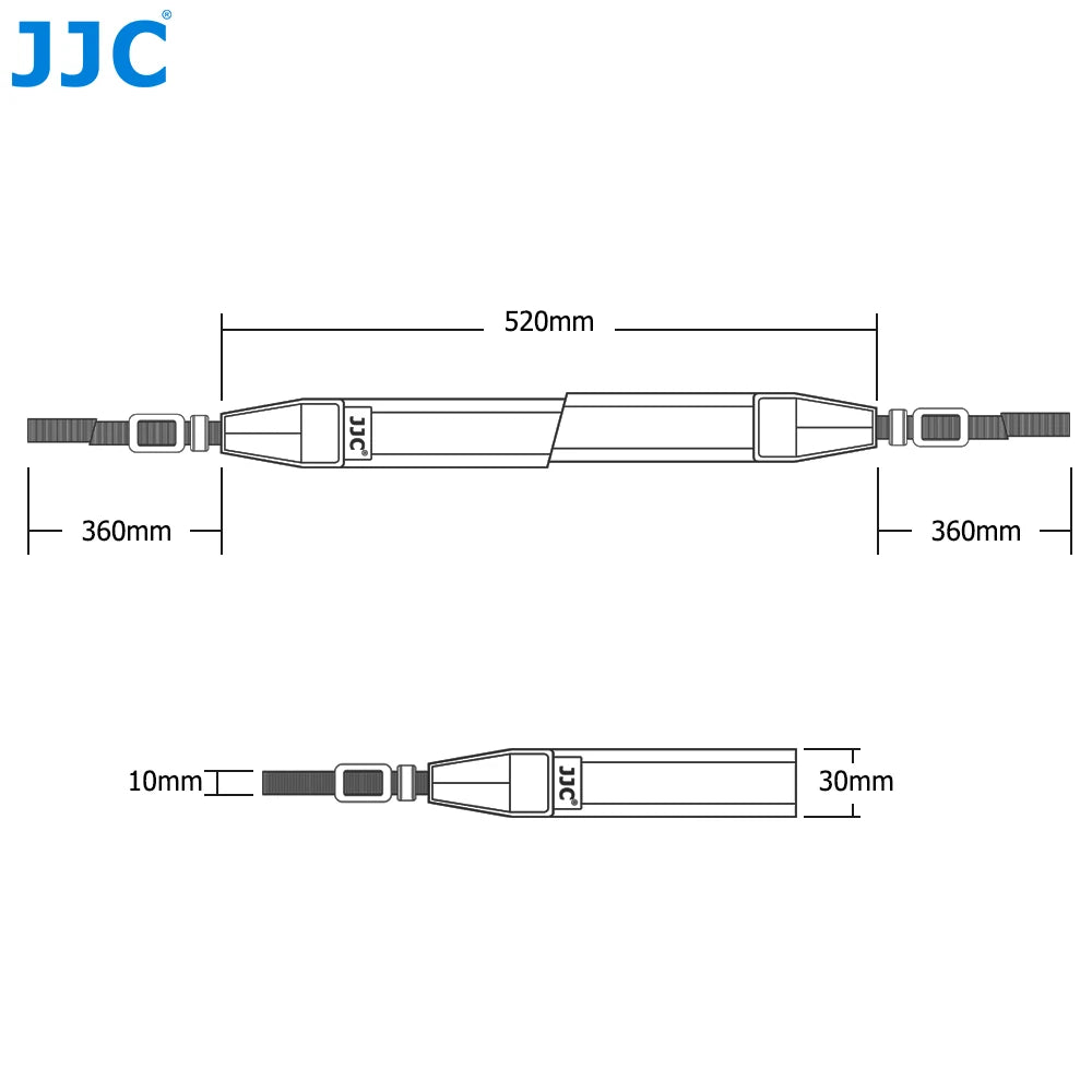 JJC Neoprene Camera Neck Strap