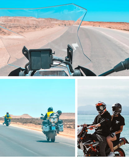 TELESIN Foldable Motorcycle Helmet Chin Mount - CameraHUB