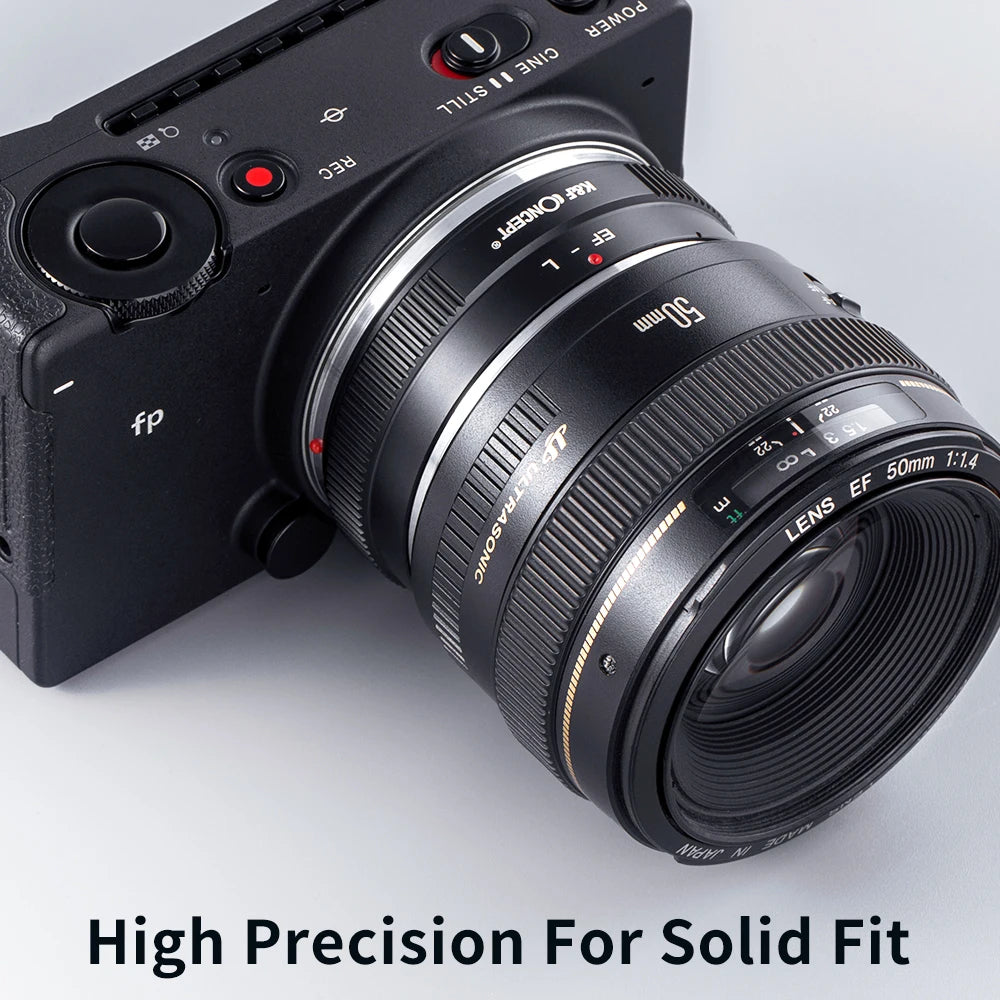 K&F Concept Lens Mount Adapter - Lens Sony A MAF / Leica L-mount