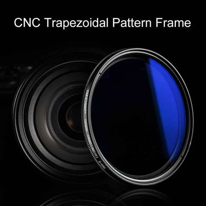 K&F CONCEPT Variable ND Lenses Filter Slim Fader Adjustable ND2 to ND400 Neutral Density 37mm 49mm 52mm 58mm 62mm 67mm 77mm 82mm
