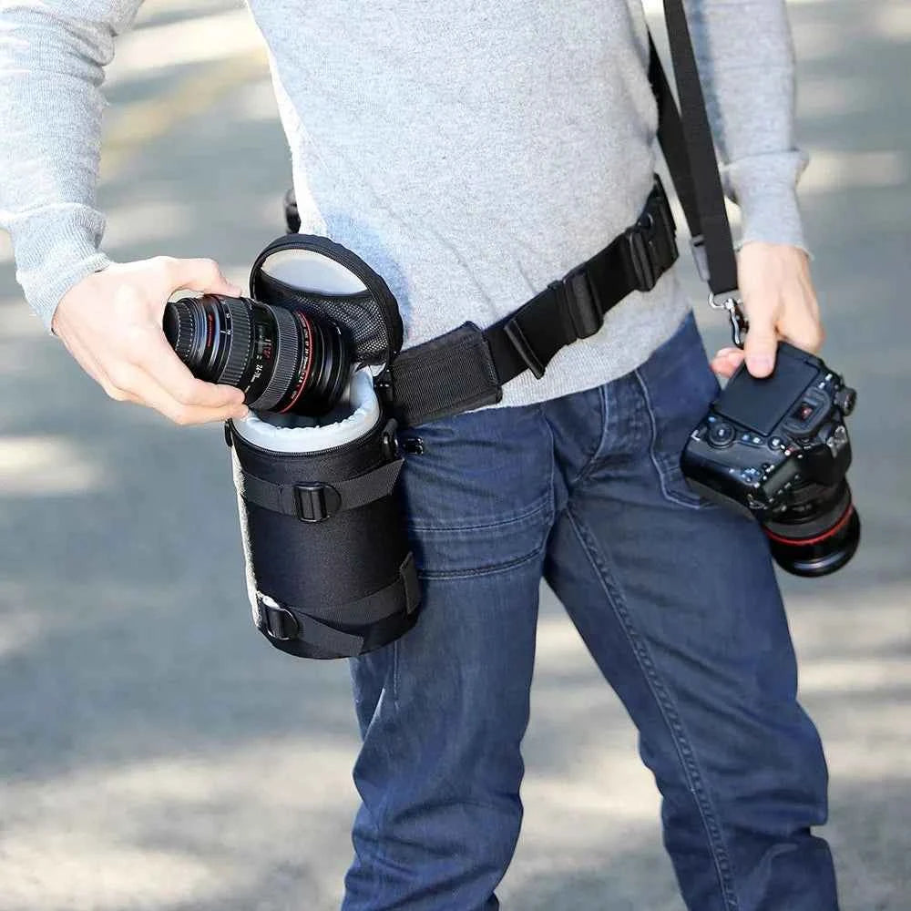 JJC DLP Lens Pouch for Sony, Canon and Nikon Accessories
