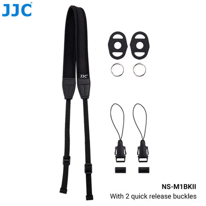 JJC Neoprene Camera Neck Strap for DSLR and Mirrorless Cameras