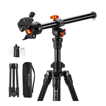 K&F Concept 76.7-Inch Rotatable Multi-Angle Camera Tripod