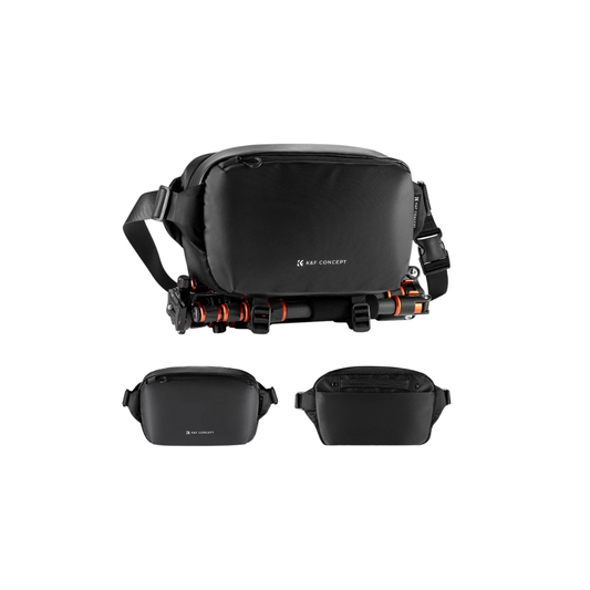 K&F Concept Waterproof 10L Camera Sling Bag for Cameras & Drones - Green