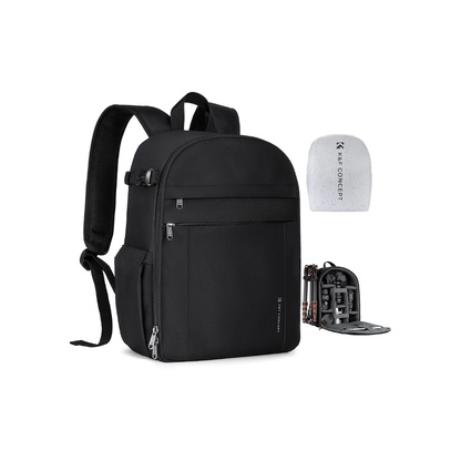 K&F Concept 13L Lightweight Camera Backpack - Black I