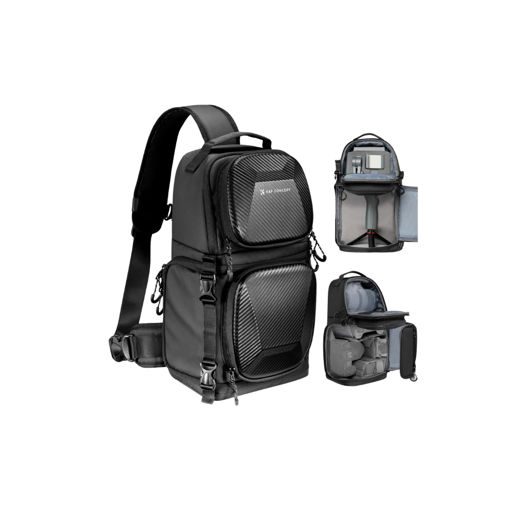 K&F Concept 10L Hardshell Camera Sling Bag - 10L