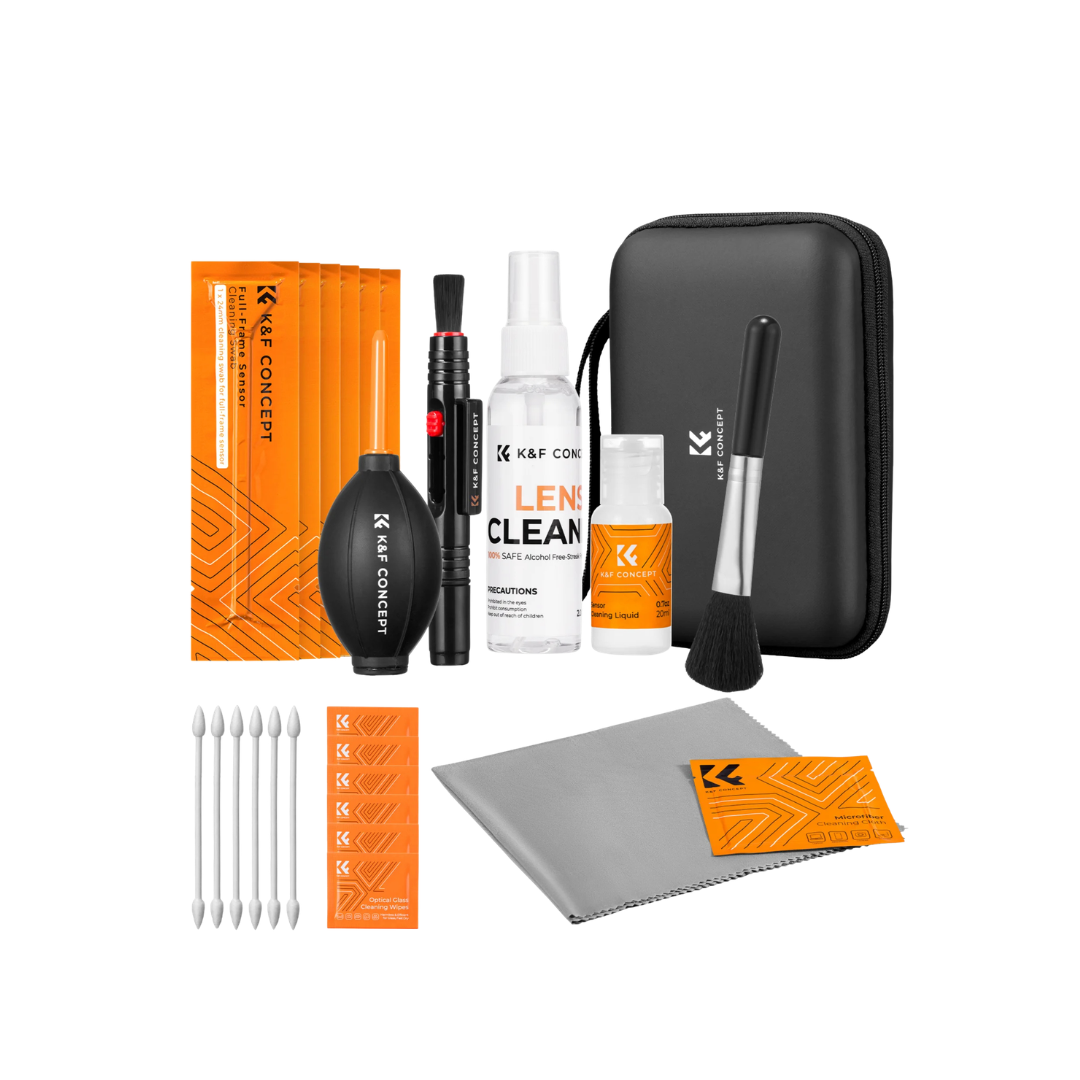 K&F Concept 25-in-1 Camera Sensor Cleaning Kit - APS-C Sets