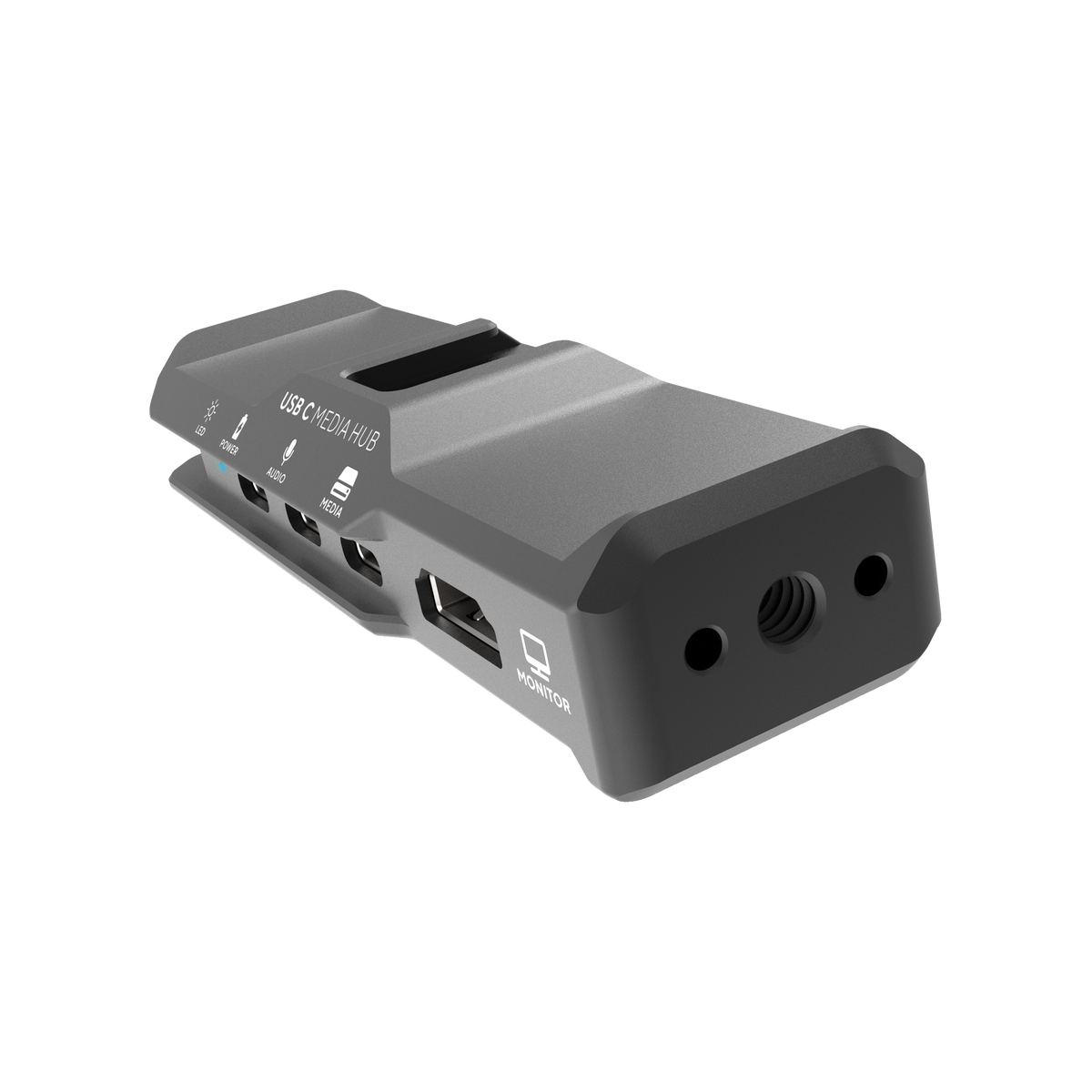 Kondor Blue USB-C Media Hub for iPhone 15 – Space Gray