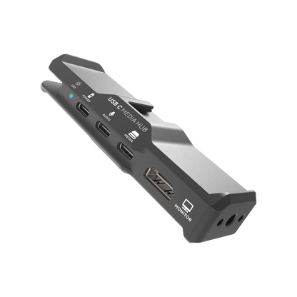 Kondor Blue USB-C Media Hub for iPhone 15 – Space Gray