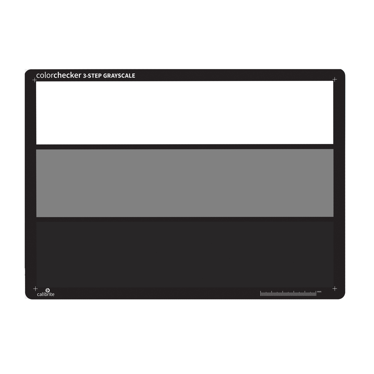 Calibrite ColorChecker 3-Step Grayscale main target