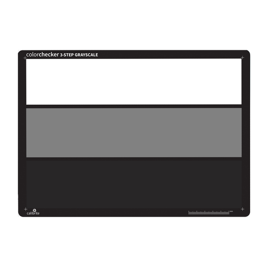Calibrite ColorChecker 3-Step Grayscale main target