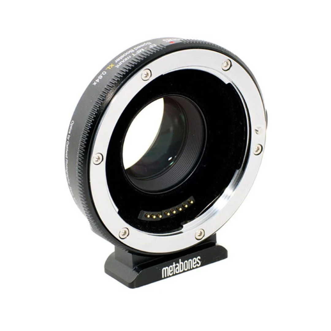 Metabones Canon EF to Micro Four Thirds T Speed Booster XL 0.64x Adapter II (Black) with Tripod Foot