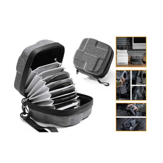 K&F Hard Shell Lens Filter Pouch