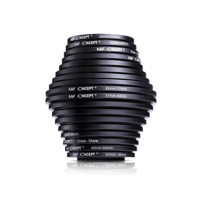 K&F Step-Up and Step-Down Adapter Ring Set