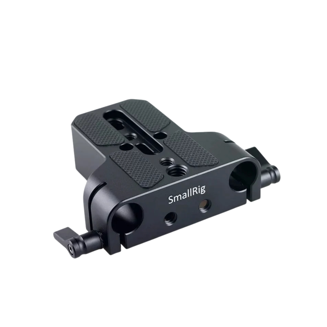 SmallRig 1674 Camera Baseplate with Dual 15mm Rod Clamp