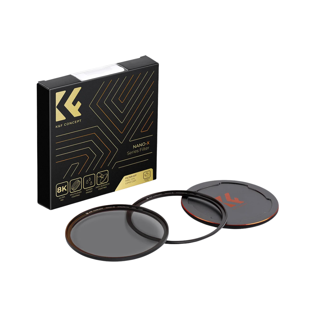 K&F Magnetic HD CPL Lens Filter with Lens Cap
