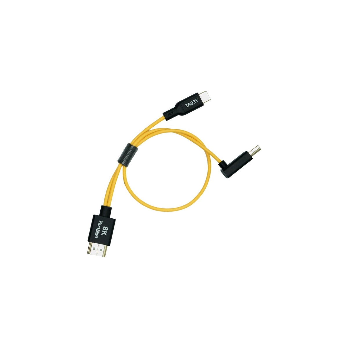 Portkeys TA03Y USB-C/HDMI Video Control Cable for LH7C (30cm)