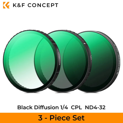 K&F Black Mist Diffusion Lens Filter - CameraHUB