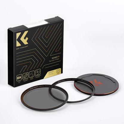 K&F Magnetic HD CPL Lens Filter with Lens Cap