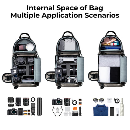 K&F Outdoor Camera Sling Backpack