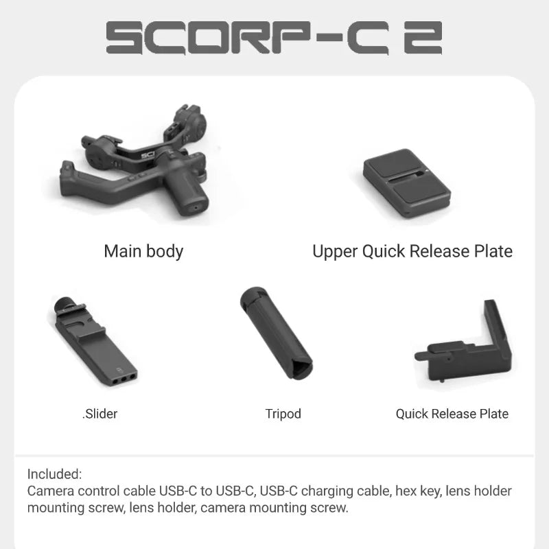 FeiyuTech SCORP-C 2 3-Axis Camera Gimbal