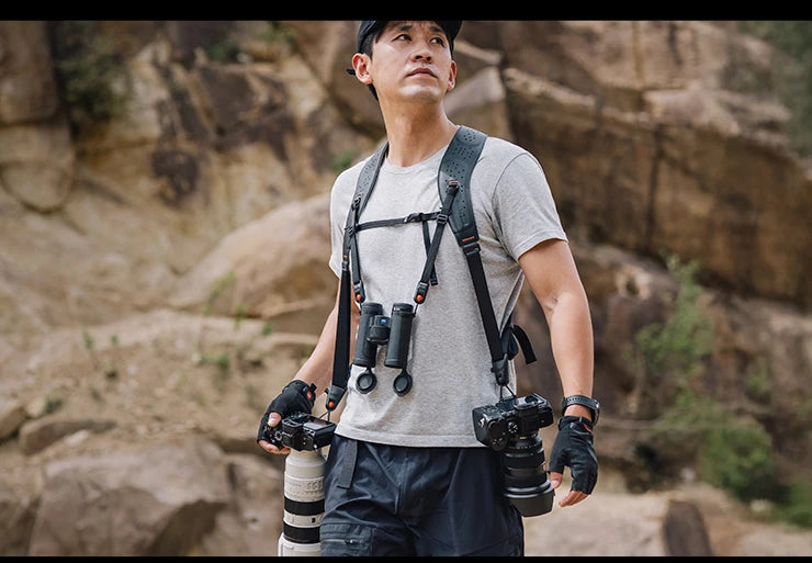 PGYTECH Camera Strap Master Leather Multi-Camera Harness