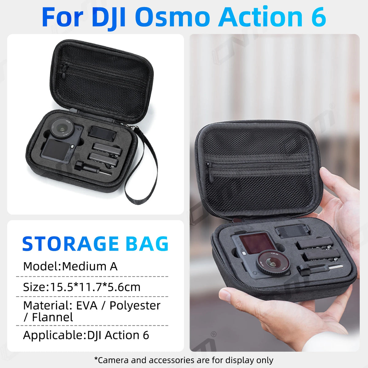 Hard Carrying Case for DJI Osmo Action Cameras