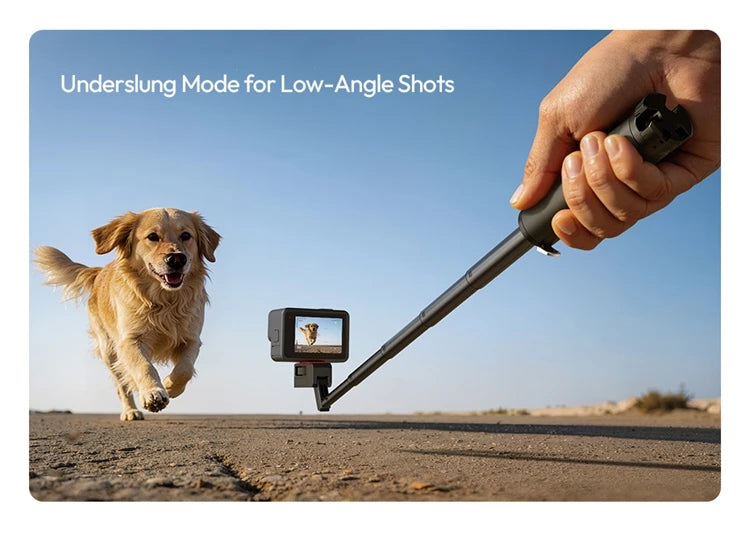 Ulanzi MT98 Invisible Selfie Stick 57cm for Action Cameras