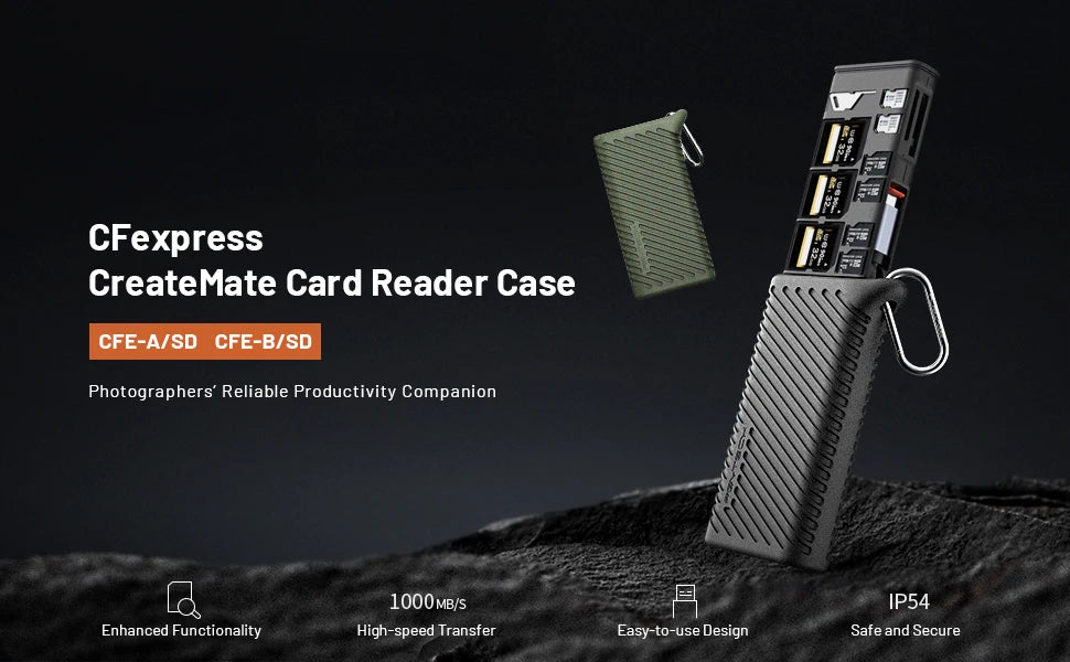 PGYTECH CFexpress CreateMate Card Reader Case