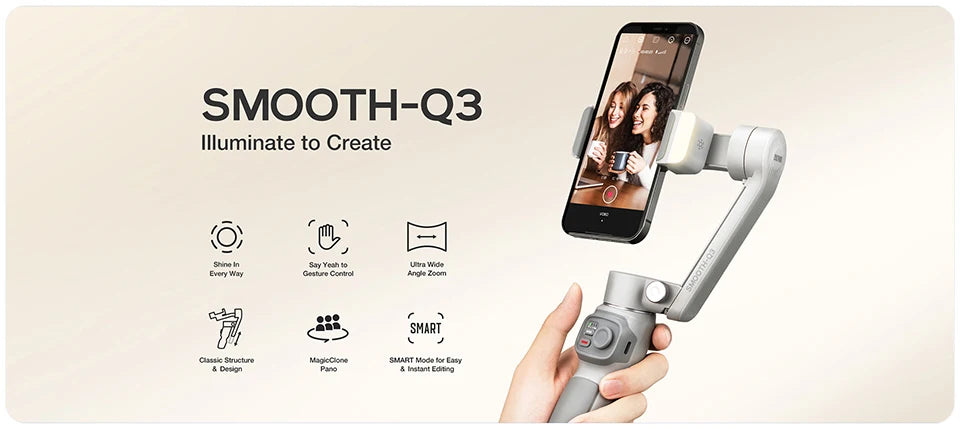 Zhiyun Smooth Q3 3-Axis Smartphone Gimbal