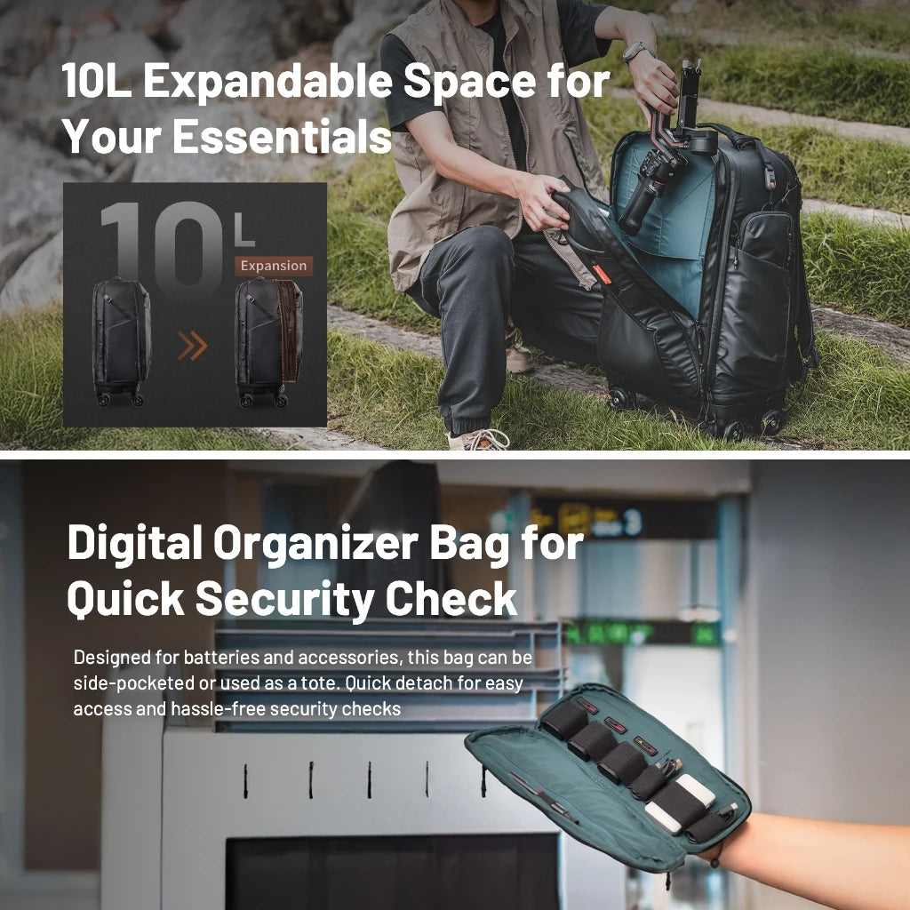 PGYTECH 2-in-1 Roller Camera Backpack