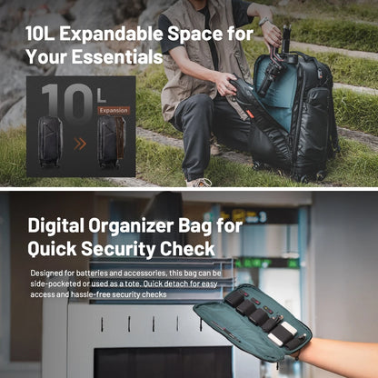 PGYTECH 2-in-1 Roller Camera Backpack