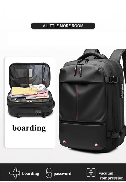 Vacuum Compression 17 Inch Laptop Travel Backpack