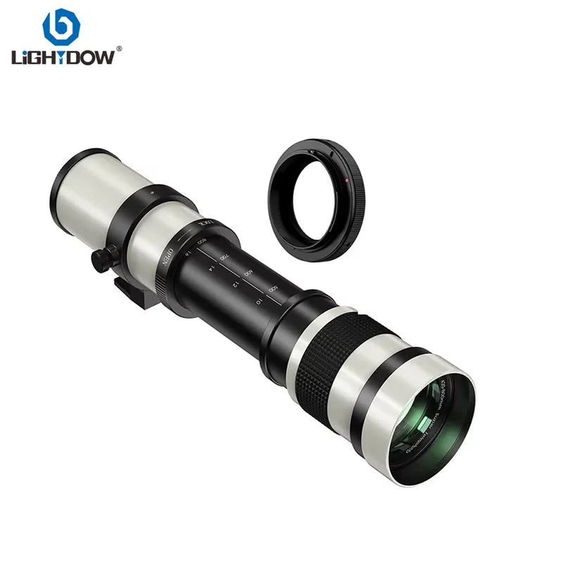 Lightdow 420-800mm f/8.3-16 Manual Super Telephoto Lens