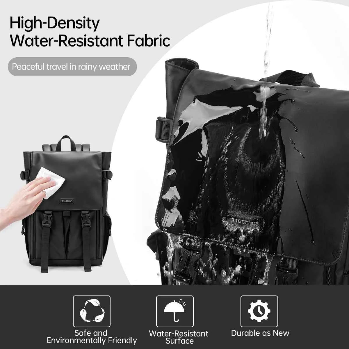TIGERNU 15.6 Inch Laptop Travel Backpack