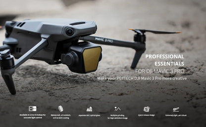 PGYTECH Filters for DJI Mavic 3 Pro – UV, CPL & ND-PL