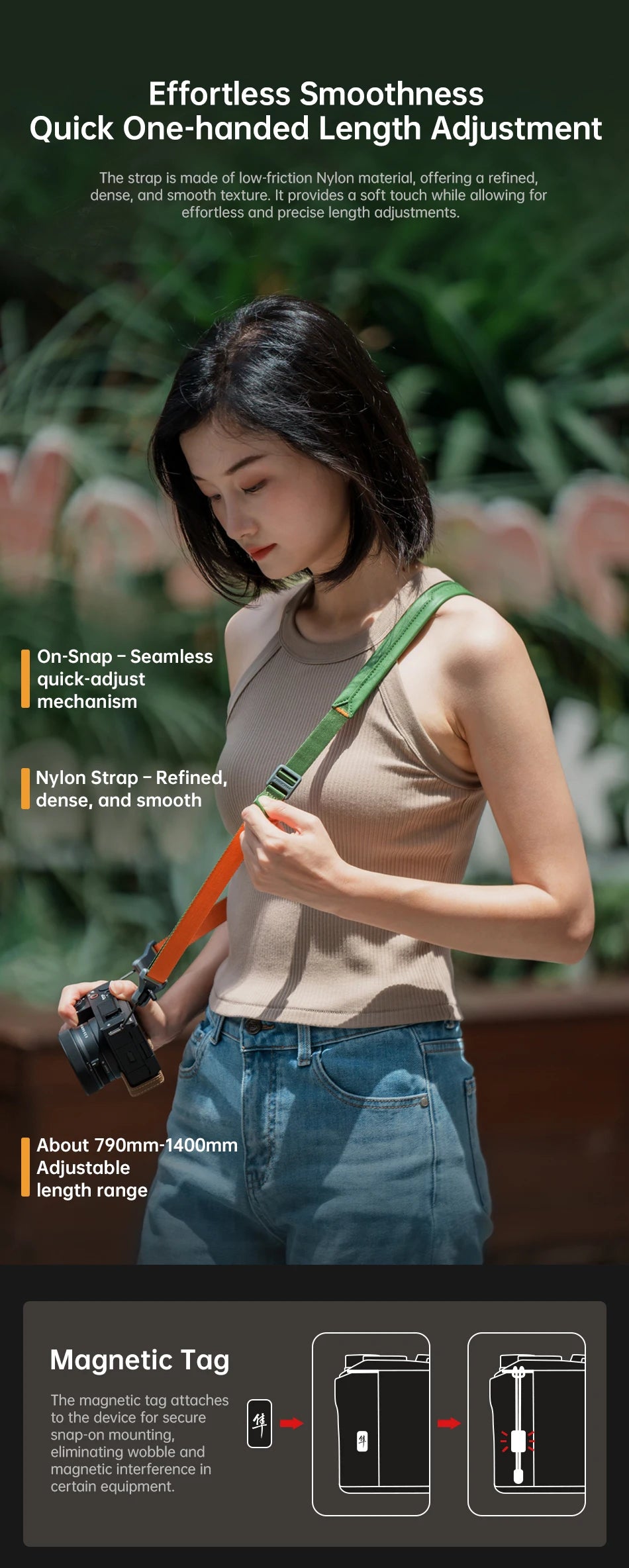 Ulanzi Falcam MagLink Lite V2 Camera Shoulder Strap