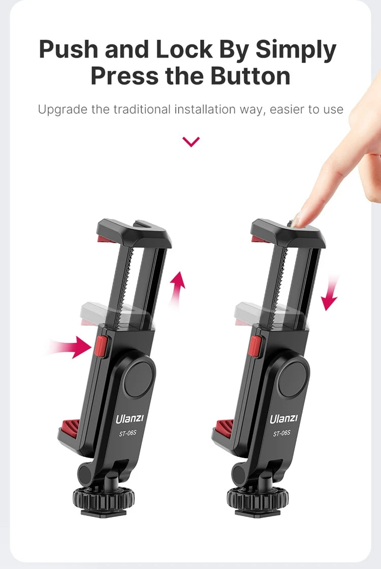 Ulanzi ST-06S 360° Smartphone Tripod Mount