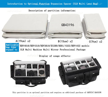 HDV5024 Large Camcorder Equipment Bag