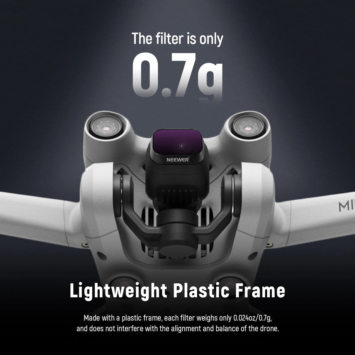 NEEWER 6-Pack ND Filter Set for DJI Mini 3 and Mini 3 Pro