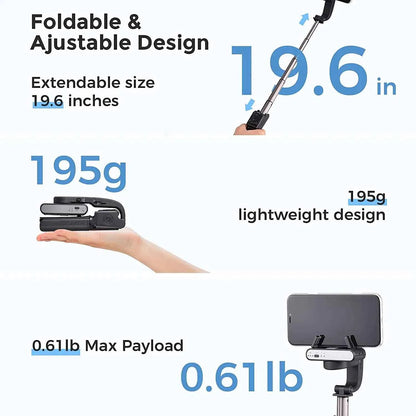 Hohem iSteady Q Smartphone Gimbal and Selfie Stick Tripod
