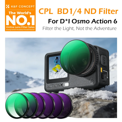 K&F Concept Action Camera Filter