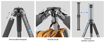 WEYLLAN GX9 Heavy-Duty Carbon Fibre Tripod