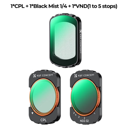 K&F Concept DJI Osmo Pocket 3 Filter & Lens Kit