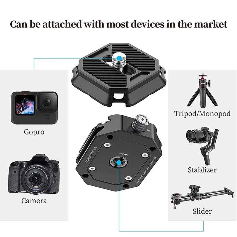 FALCAM F38 Quick Release System for Cameras & Tripods