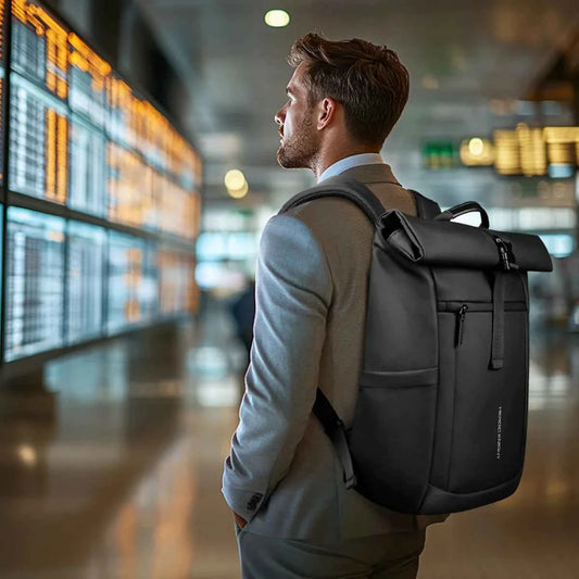 Heroic Knight Expandable Rolltop Laptop Backpack